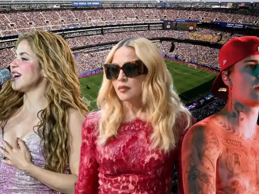 Shakira, Madonna y J.Bieber.