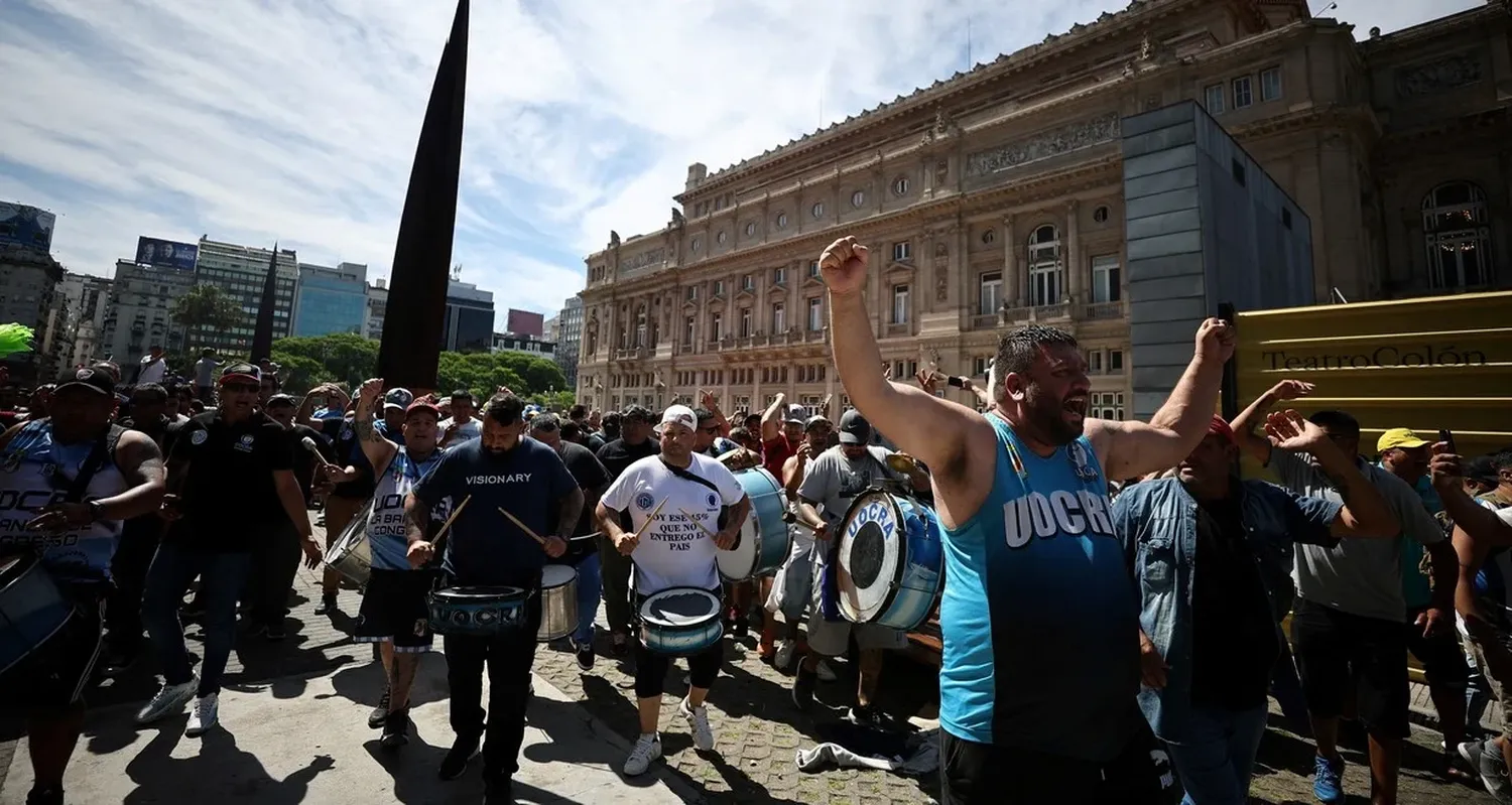 La CGT ratificó la jornada de lucha con movilización para el próximo 24 de enero. Crédito: REUTERS.