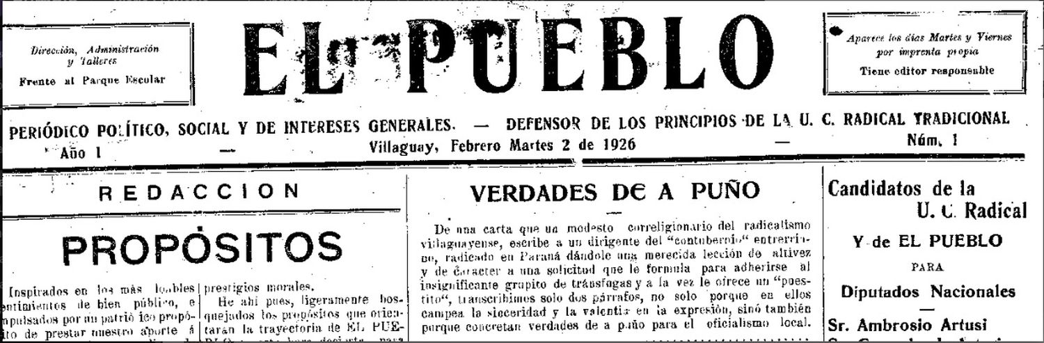 El Pueblo y el fabuloso mundo de lo real