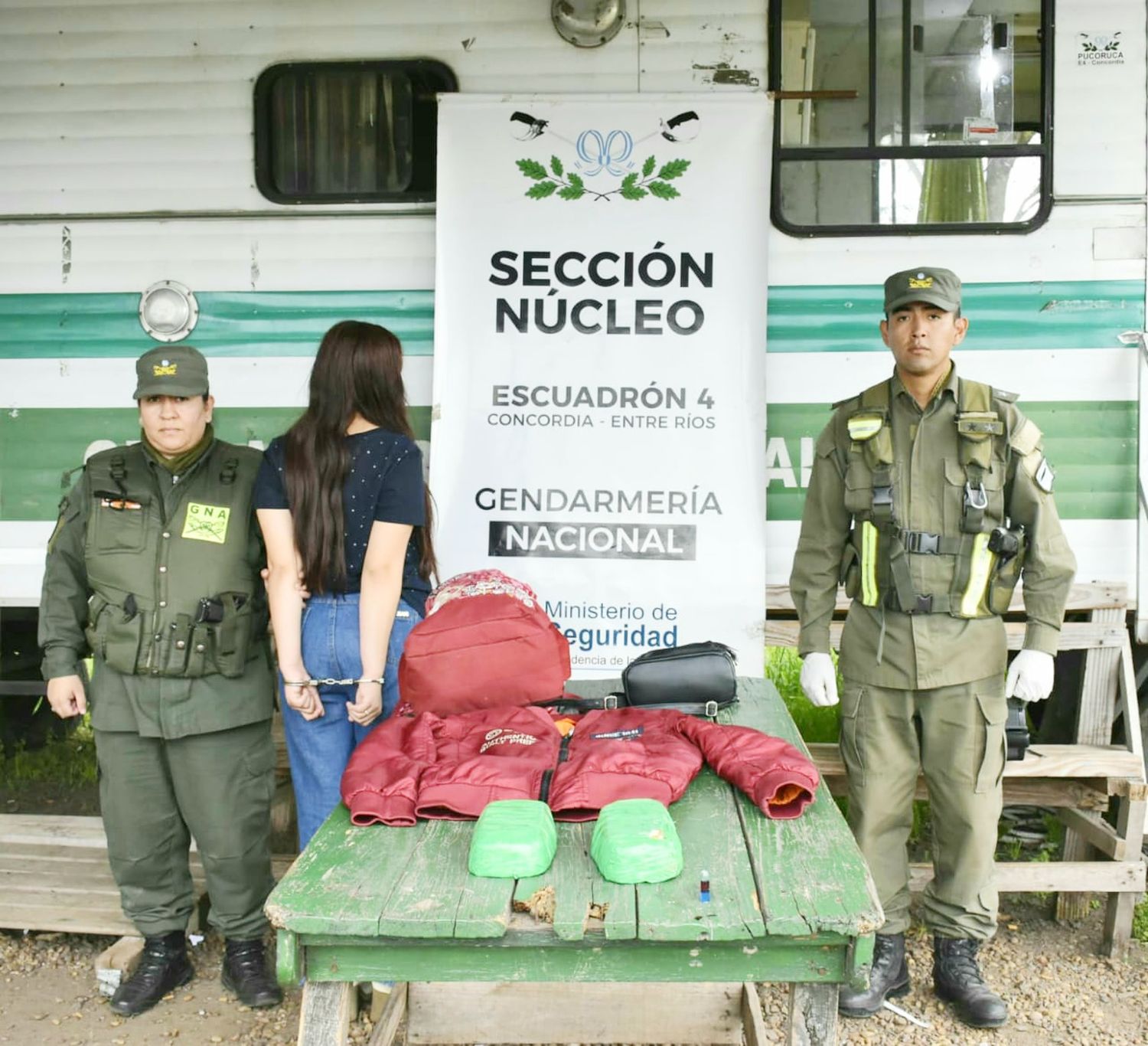 Gendarmería incautó dos kilogramos de cocaína en el puesto de la autovía