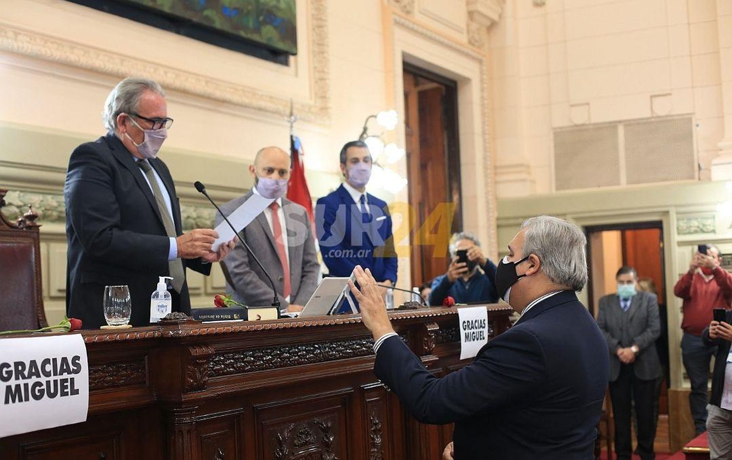 Real propuso nominar “Miguel Lifschitz” a una de las escuelas que inauguró el ex gobernador