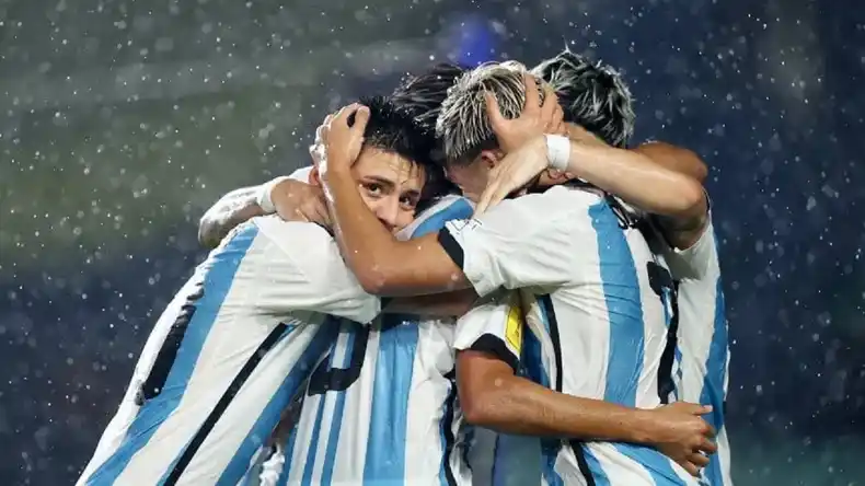 Sub 17: Argentina goleó a Venezuela y enfrentará a Brasil