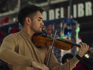 El violinista Gabriel Figueroa que hizo conmocionar a todo el país contó su historia
