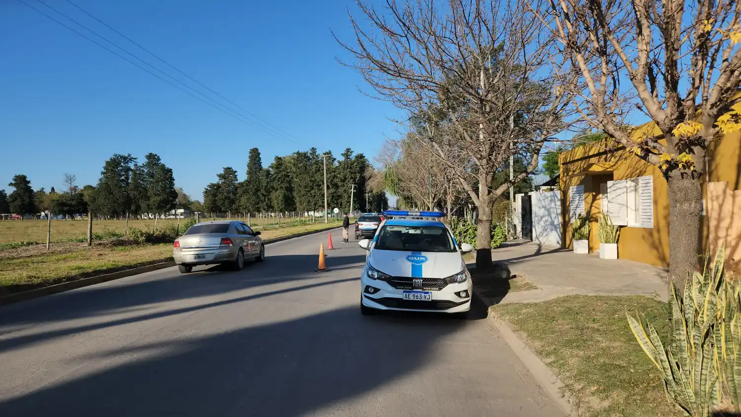 accidente luis maggi policia patrullero choque accidente gur tarde - 2