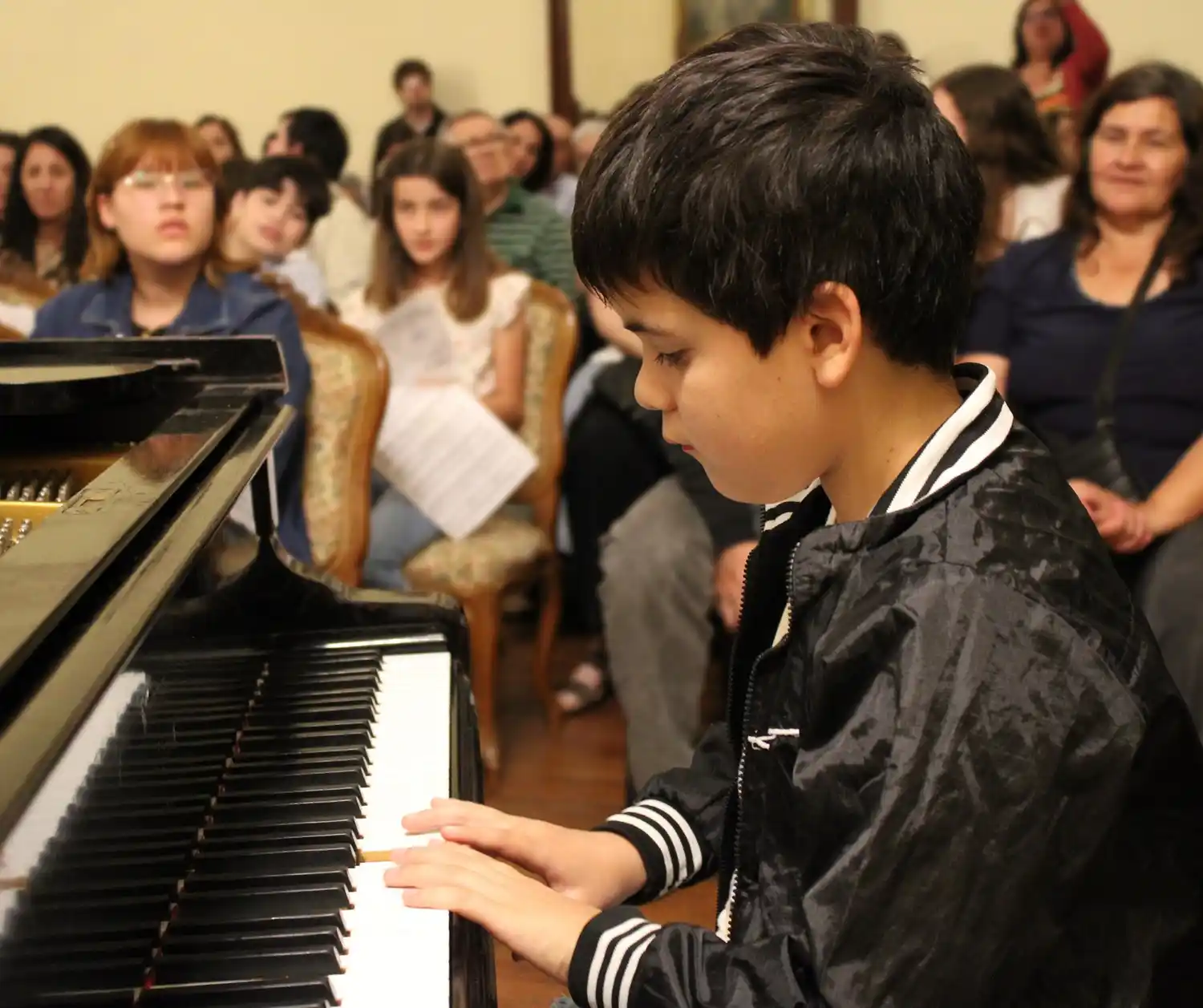 Muestra de piano-