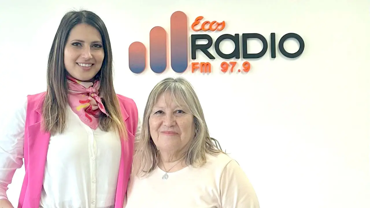 En Ecos Radio. Melisa García y Cristina Agüero