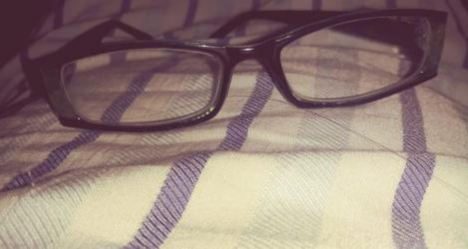 Encontraron anteojos de niño