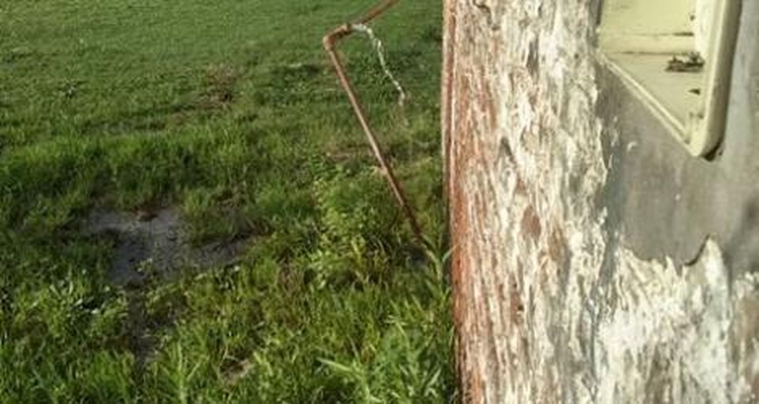 Reclamo por un caño roto