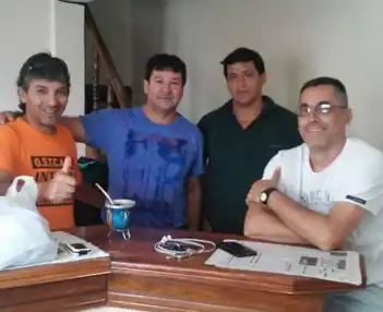 El vicepresidente de Ostcara, Berberé, visitó nuestra ciudad
