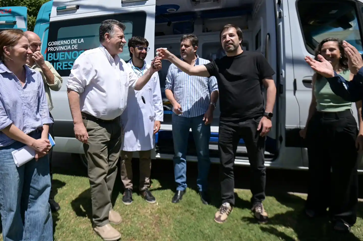 Tensión durante una actividad oficial de Bianco y Kreplak en Bragado: incidente en el hospital y un desenlace trágico