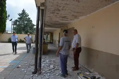 Proyectan obras prioritarias en la Escuela N° 4 Provincia de Corrientes, en el departamento Nogoyá