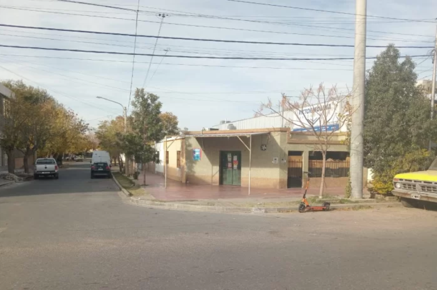 El hecho ocurrió el viernes, en la esquina de Paula Albarracín de Sarmiento y Niquivil.