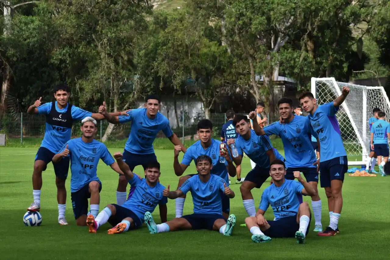 Con la clasificación al Mundial asegurada, la Selección Argentina Sub17 enfrentará a Ecuador