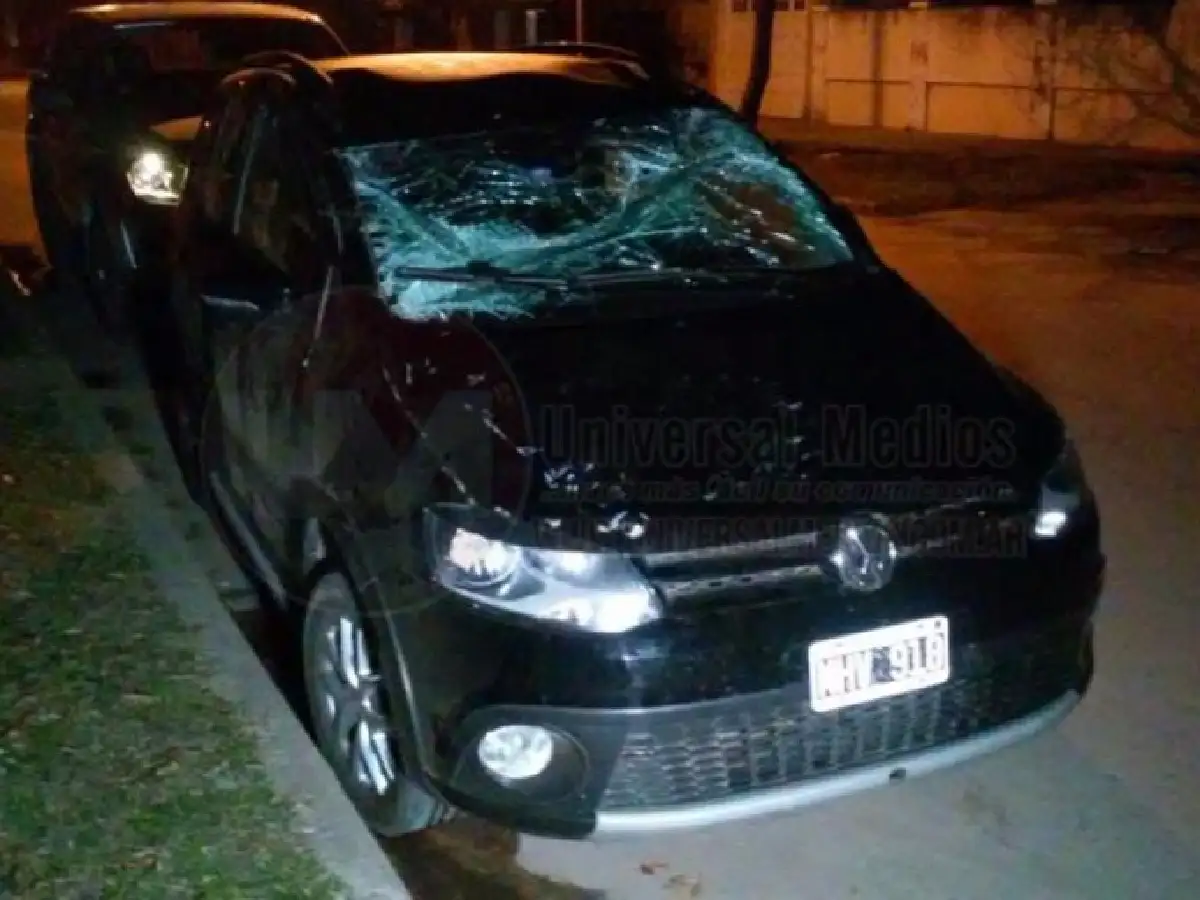  Matrimonio se accidentó en el acceso sur de Brinkmann