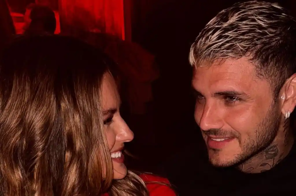 La China Suárez junto a Mauro Icardi