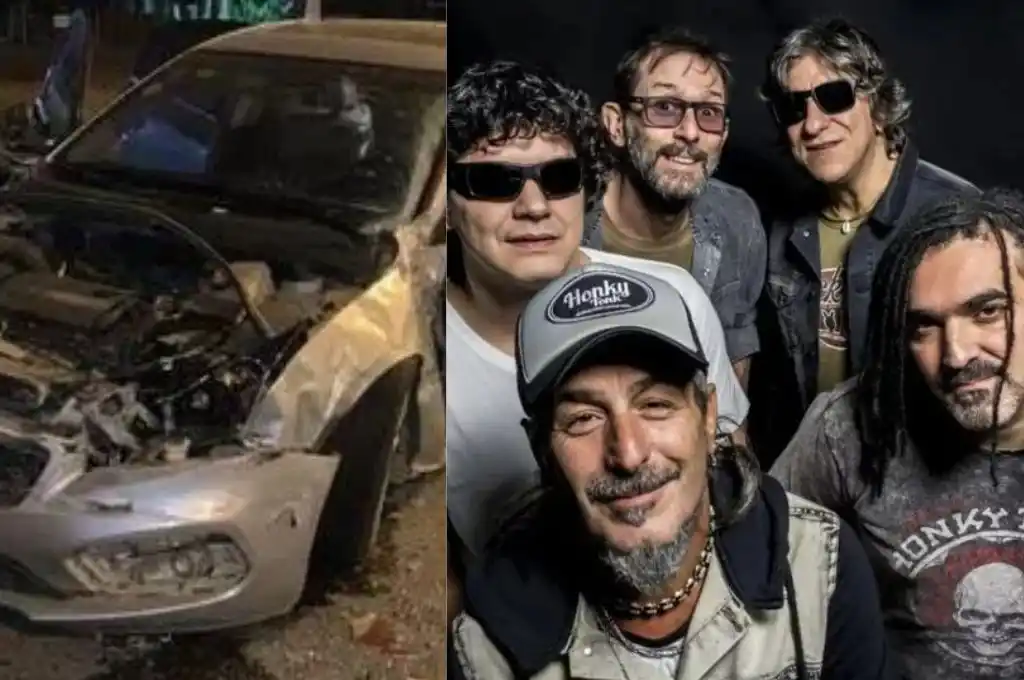 El grupo Kapanga protagonizó un grave accidente cuando volvía de dar un show en Córdoba