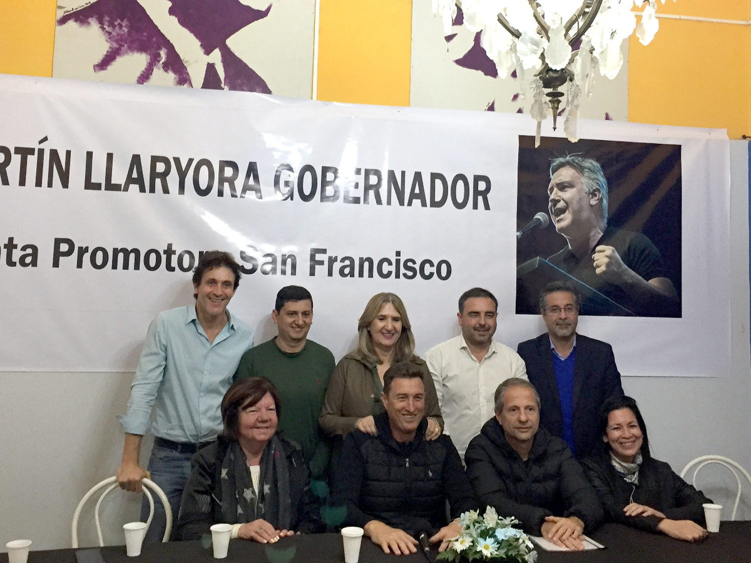 García Aresca y Bernarte impulsaron la candidatura de Llaryora de a gobernador