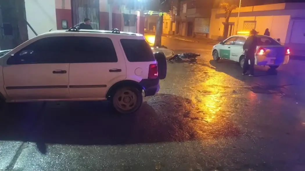 Accidente en Ituzaingó y Saavedra