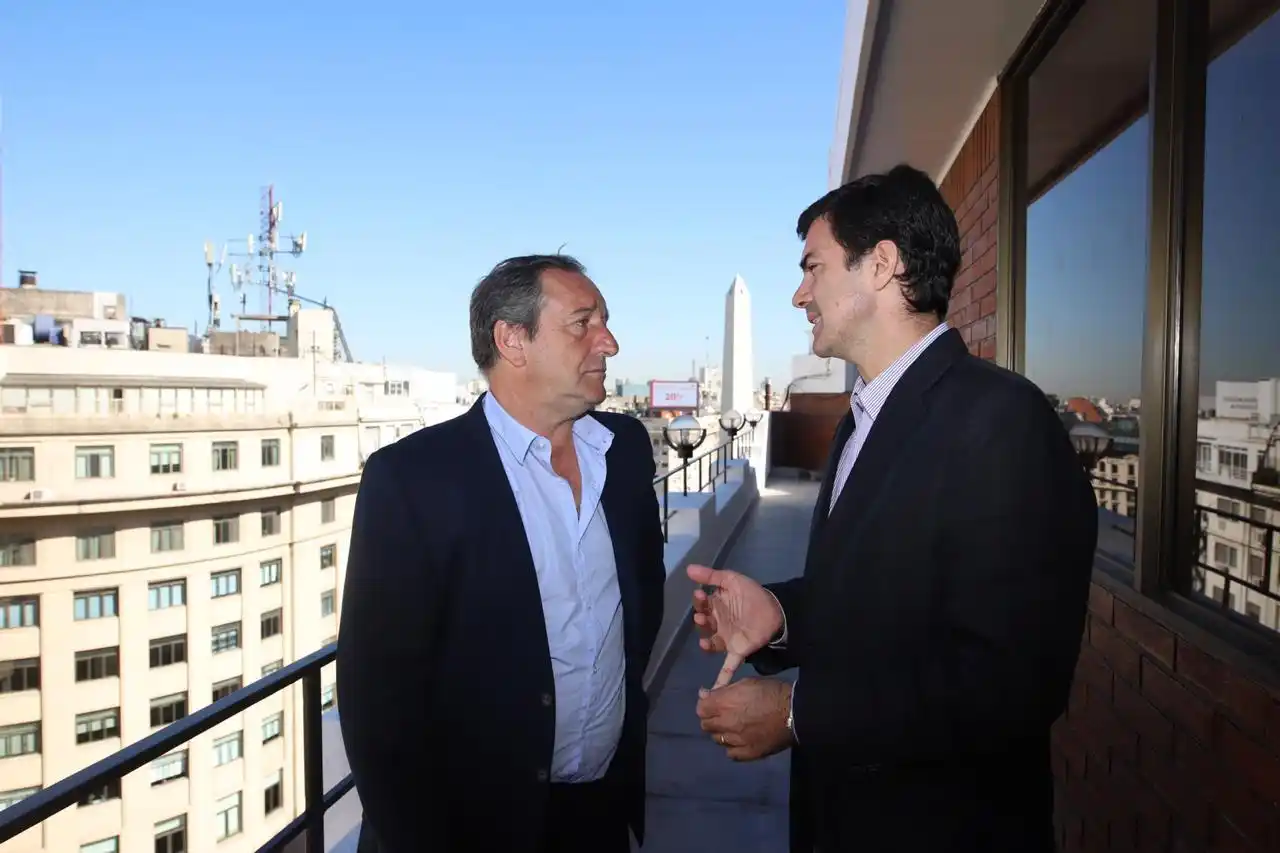Urtubey se reunió con el concejal de La Matanza, Miguel Saredi, uno de sus armadores políticos