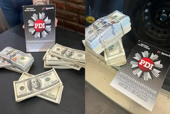 La PDI secuestró más de 90 mil dólares en un Toyota Corolla ligado a un robo en la región