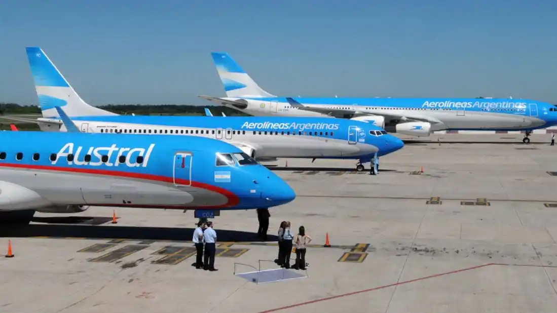 Paro en Aerolíneas y Austral
