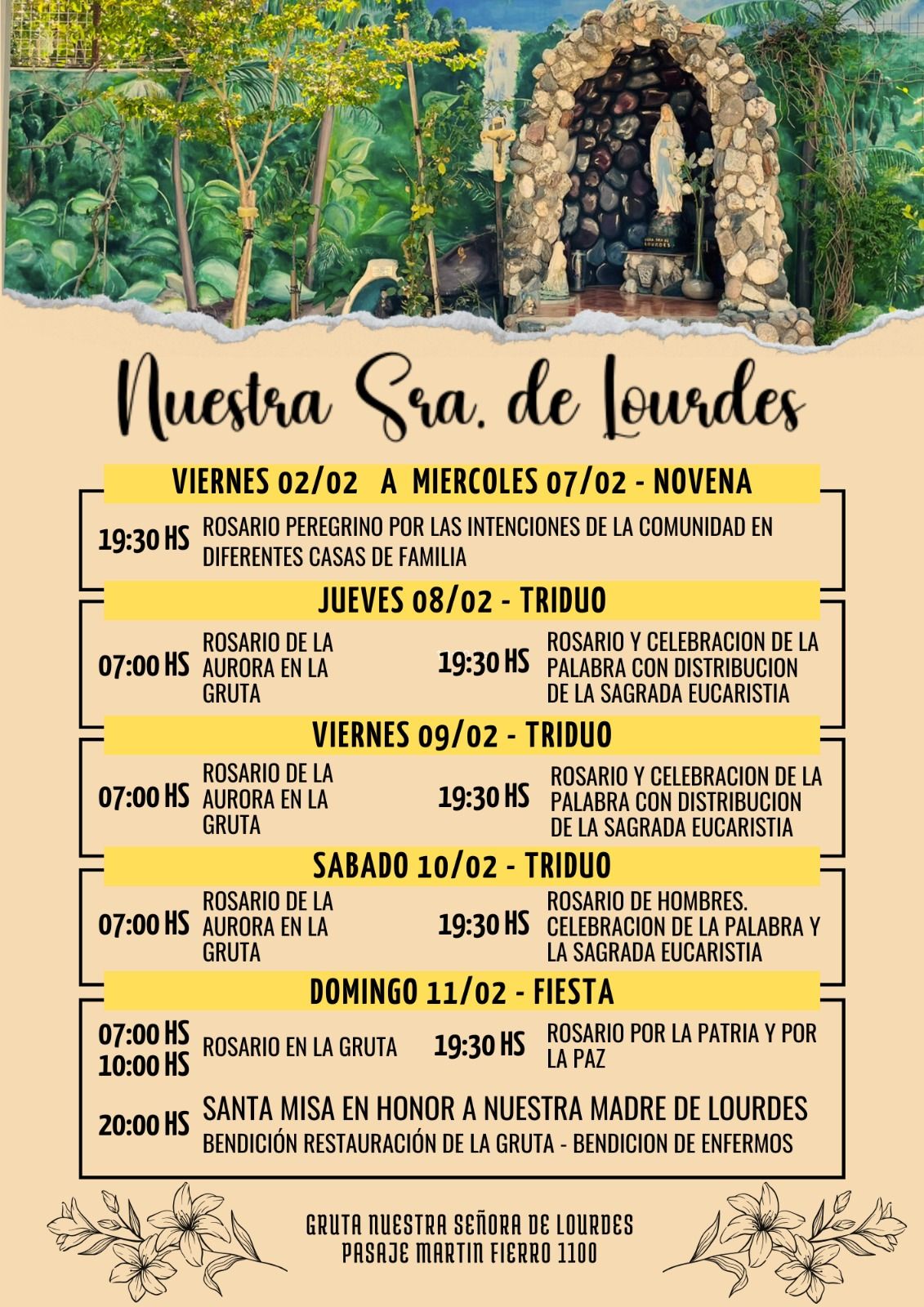 gruta restaurada