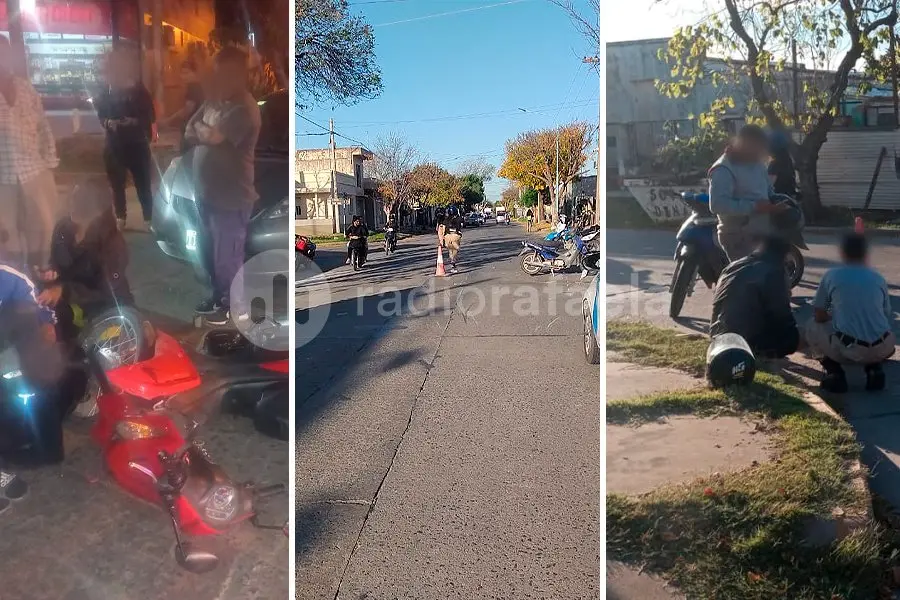 Varios accidentes en la tarde del martes terminaron con más de un herido