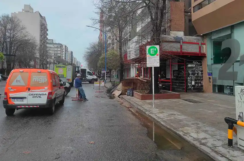 Momentos de tensión en Colón al 3000 por una fuga de gas