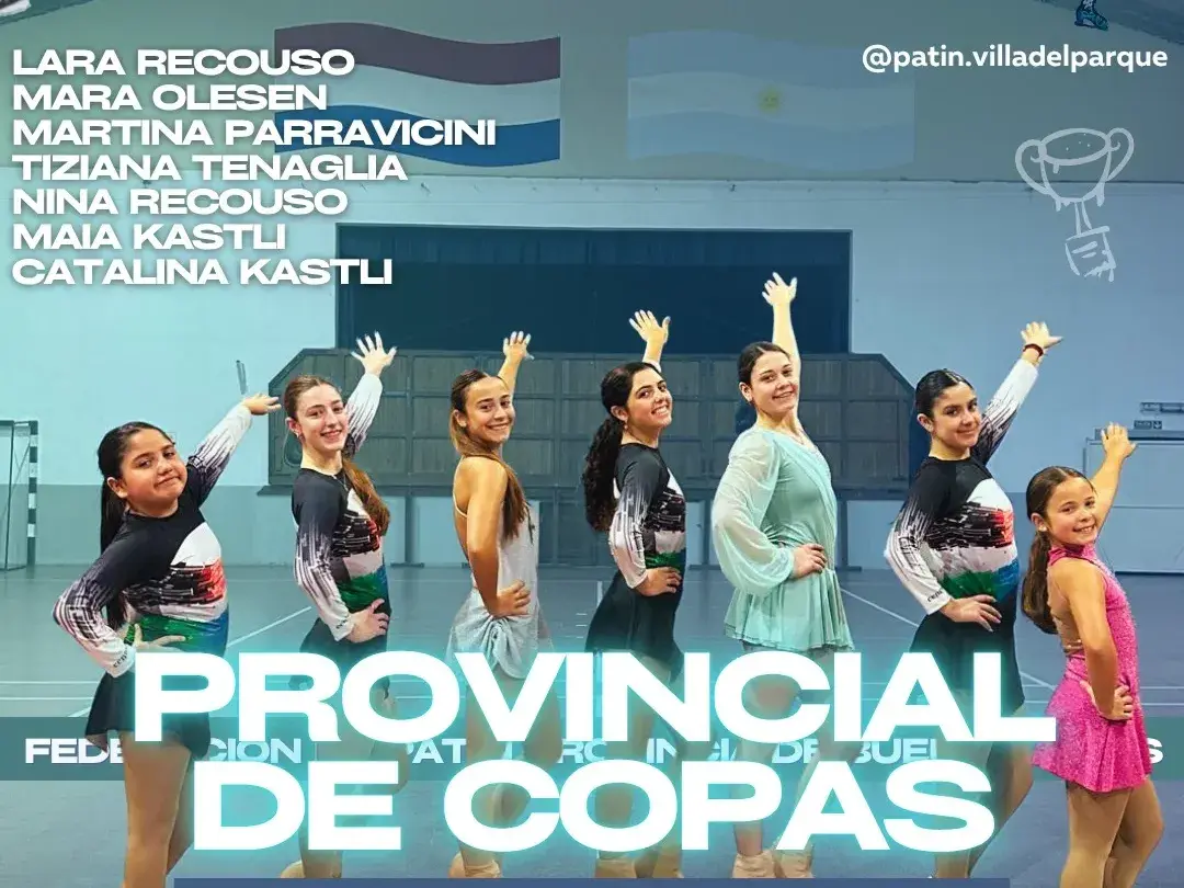 Patinadoras de Villa del Parque competirán en el Provincial de Copas