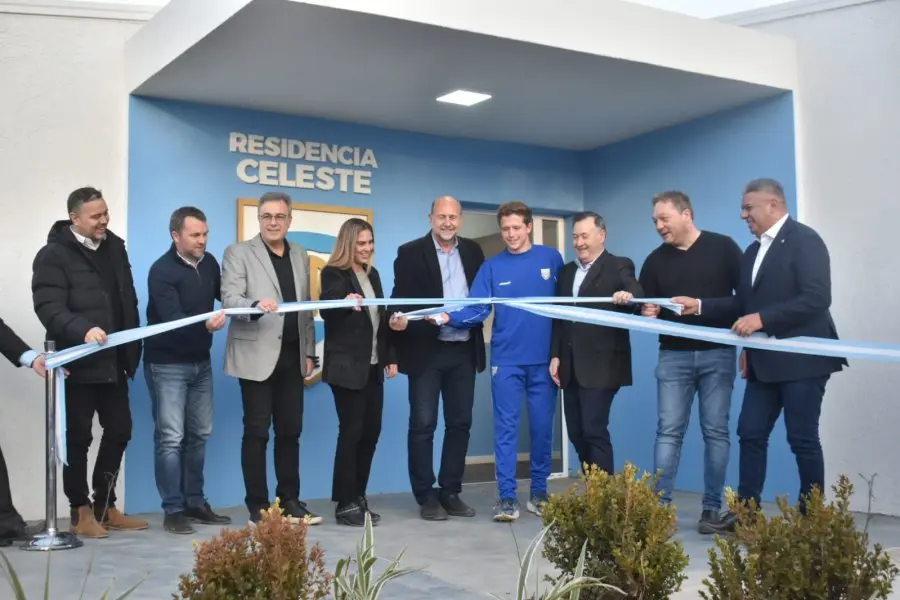 Fue inaugurada formalmente la 'Residencia Celeste' de Atlético de Rafaela