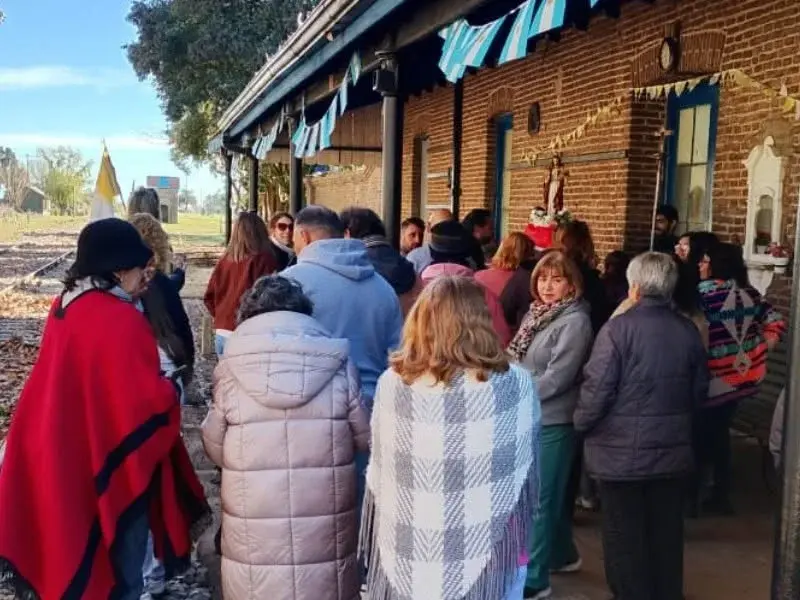Ramallo recupera una histórica estación ferroviaria.