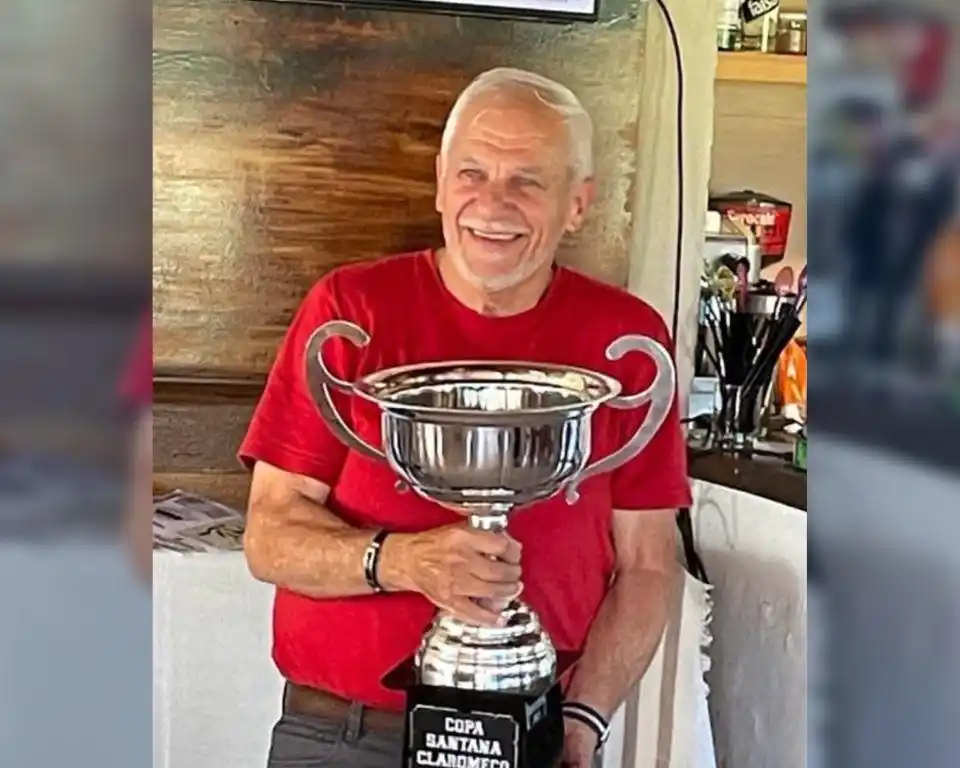Copa Santana: Daniel Chedrese ganador del premio Gimnasio La Pirámide