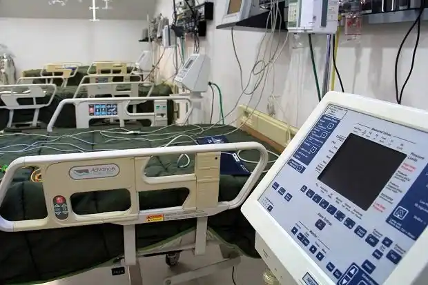 Terapia intensiva del sanatorio Pronto. Los sanatorios privados cuentan con 21 camas en total.