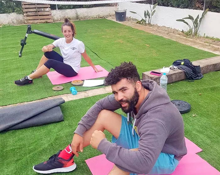 Jorgelina Guanini, en España, no detiene los entrenamientos