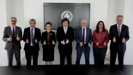 Milei recibió en Olivos a autoridades del Banco Mundial