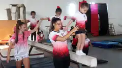 Encuentro de gimnasia artística a beneficio de Martín Reynoso en Gualeguay Central