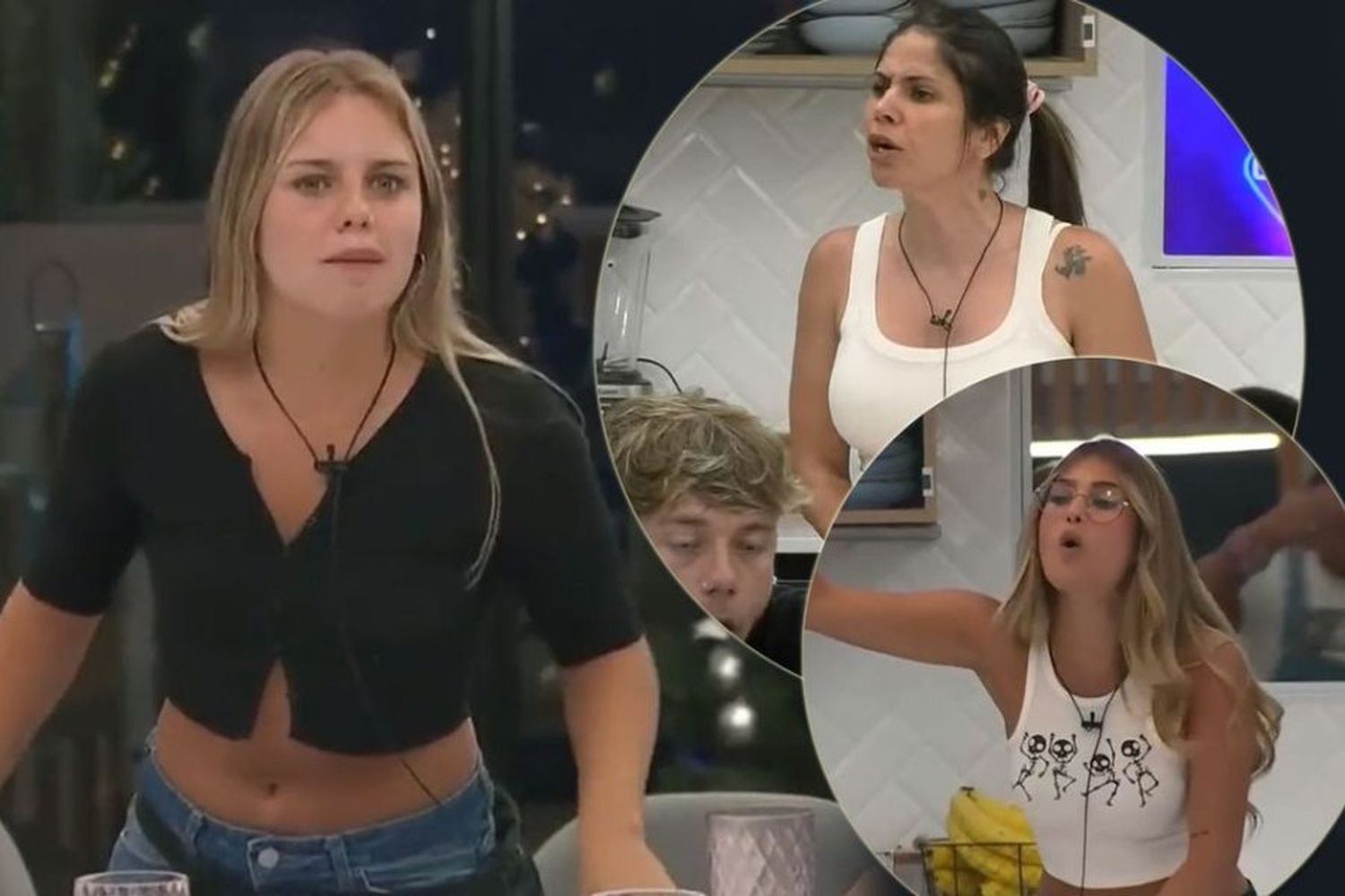 VIDEO | Gritos, insultos y caos en Gran Hermano: tremenda pelea entre Coti, Julieta y Romina