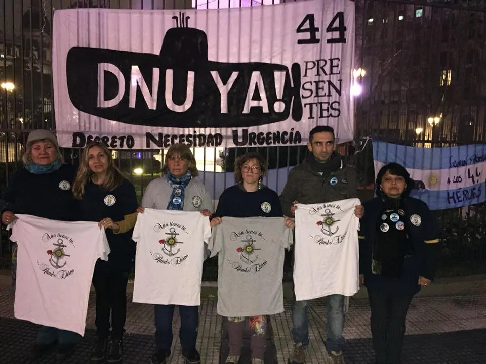 ARA San Juan: Familiares denuncian que el gobierno dilata la contratación de una empresa para la búsqueda