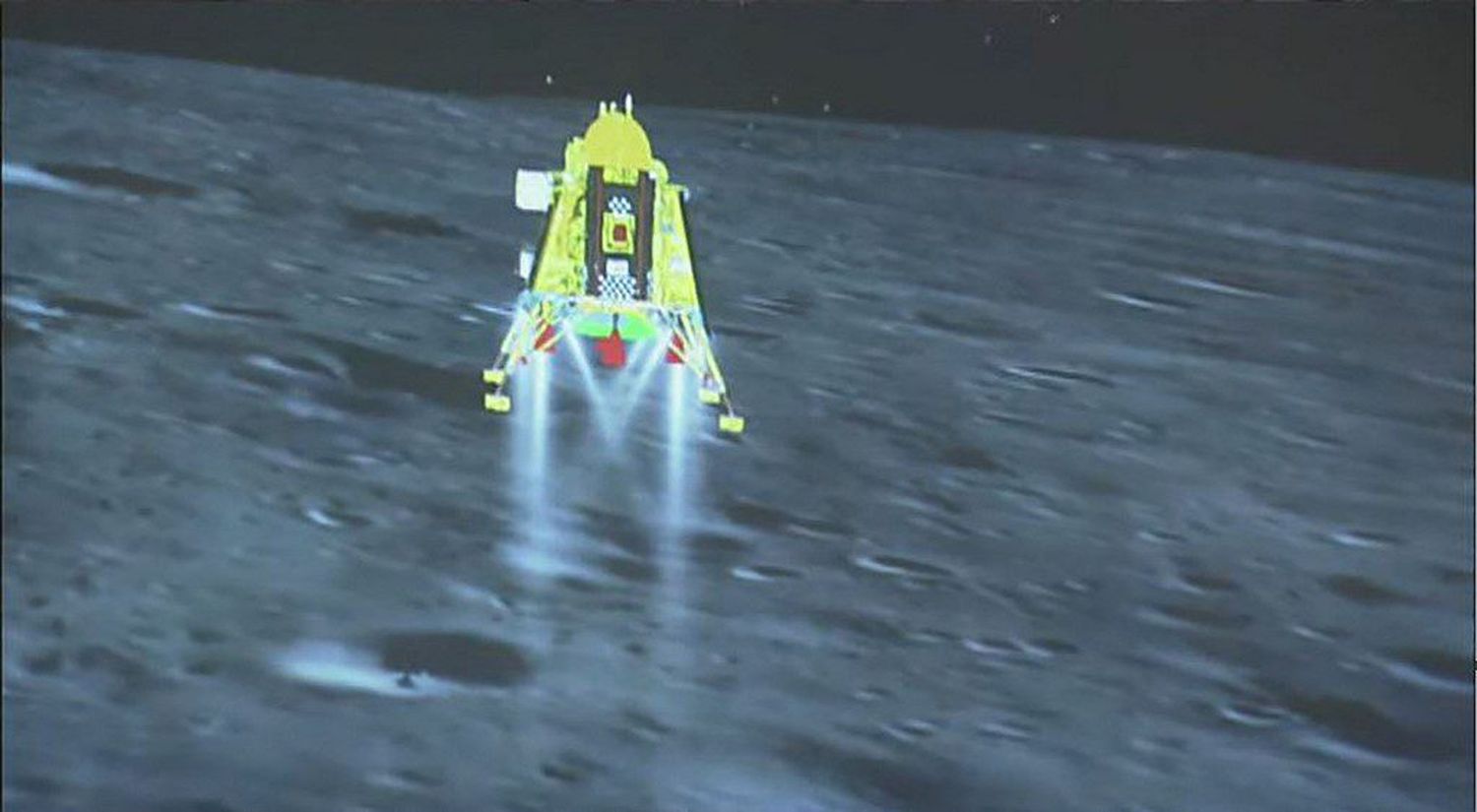 India llega a explorar el lado oscuro de la Luna