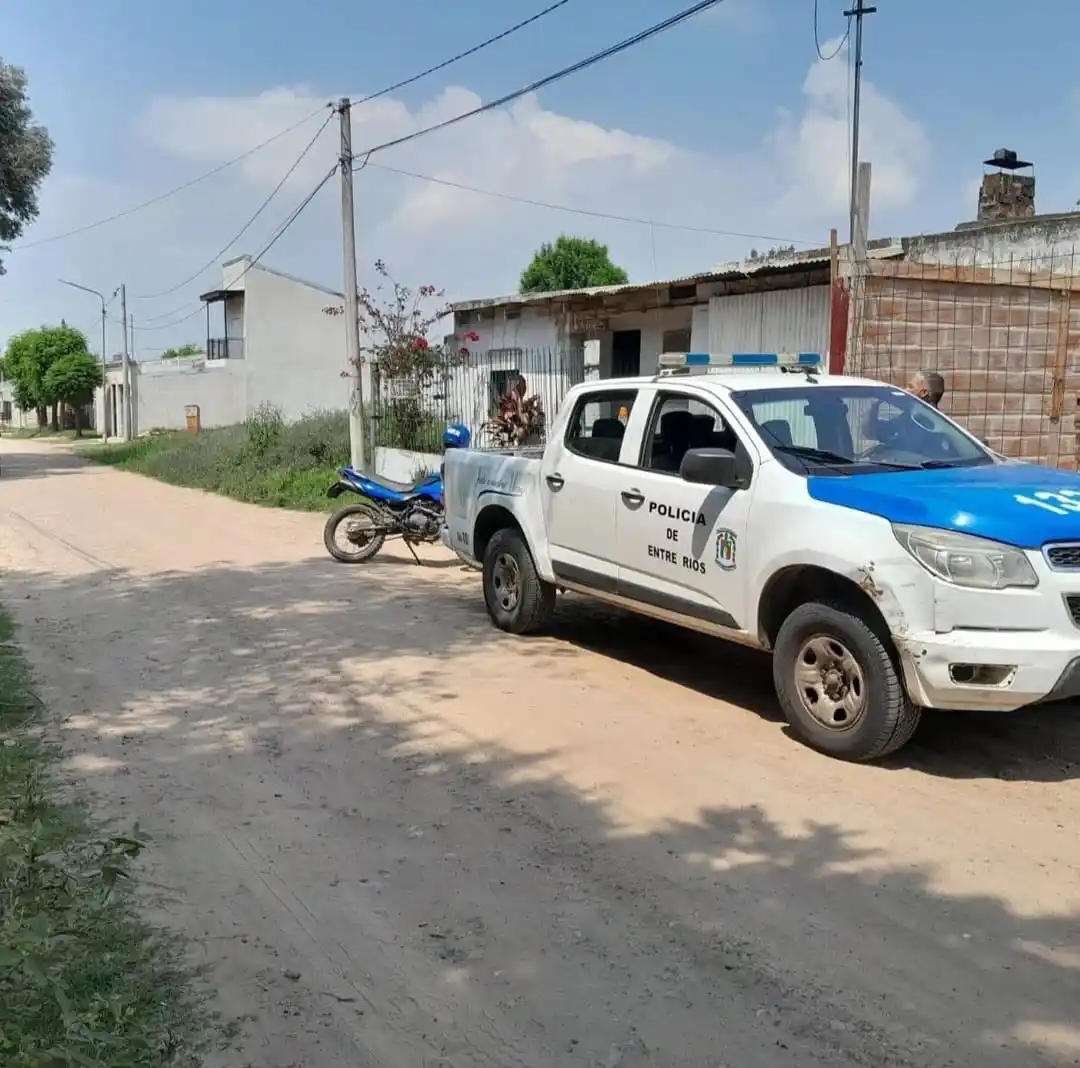 Se realizó un allanamiento por delitos de robo