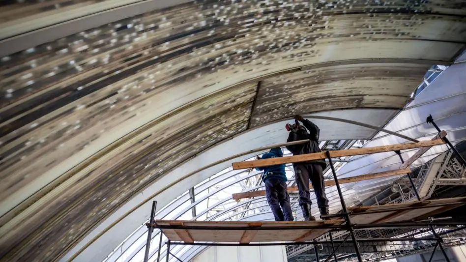 Avanzan las obras en el Natatorio Municipal