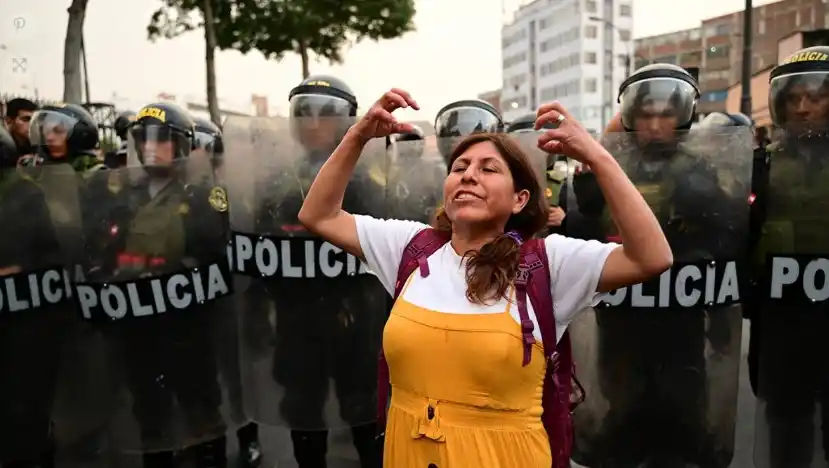 Suman nueve los muertos en el marco de las protestas en Perú