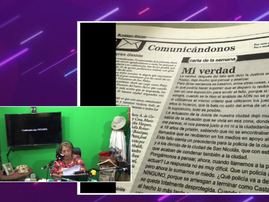 Inseguridad y muerte de Aquiles: el editorial de Lilí Berardi en Sin Galera después de la marcha de vecinos