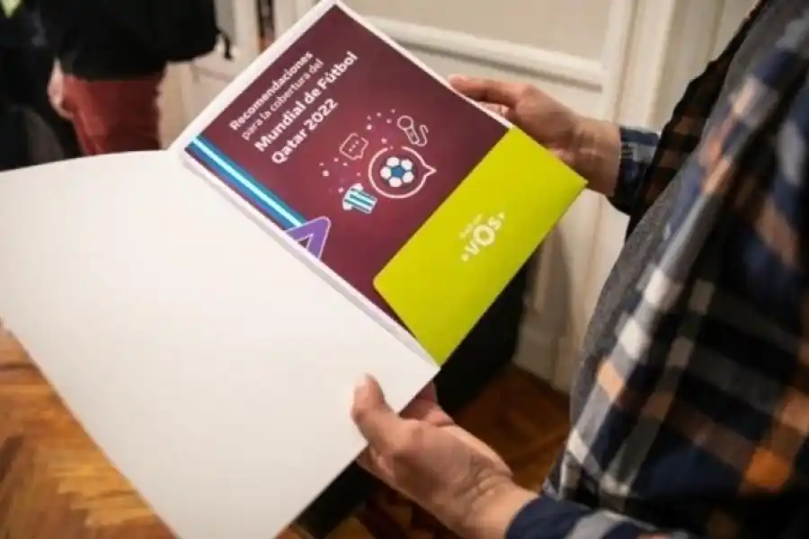 Inadi hizo un manual para los periodistas que cubran el Mundial de Qatar 2022