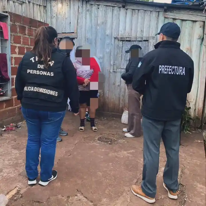 Mujeres de 18 años fueron rescatadas de una red de trata.