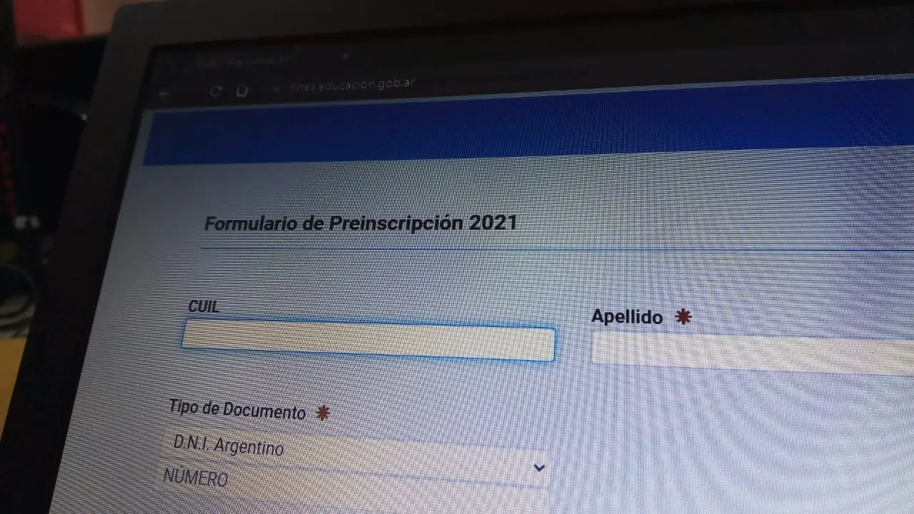Comenzó la preinscripción al Plan Fines 2021: hay tiempo hasta el 26 de marzo