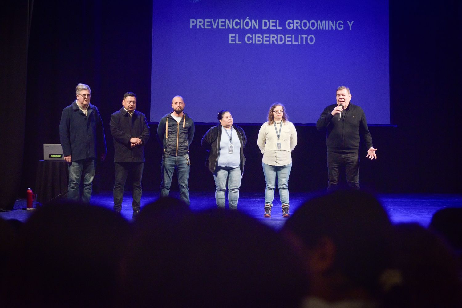 Guillermo Montenegro estuvo presente junto a Rodrigo Gonçalves, Daniel Martínez y Fernando Rizzi.