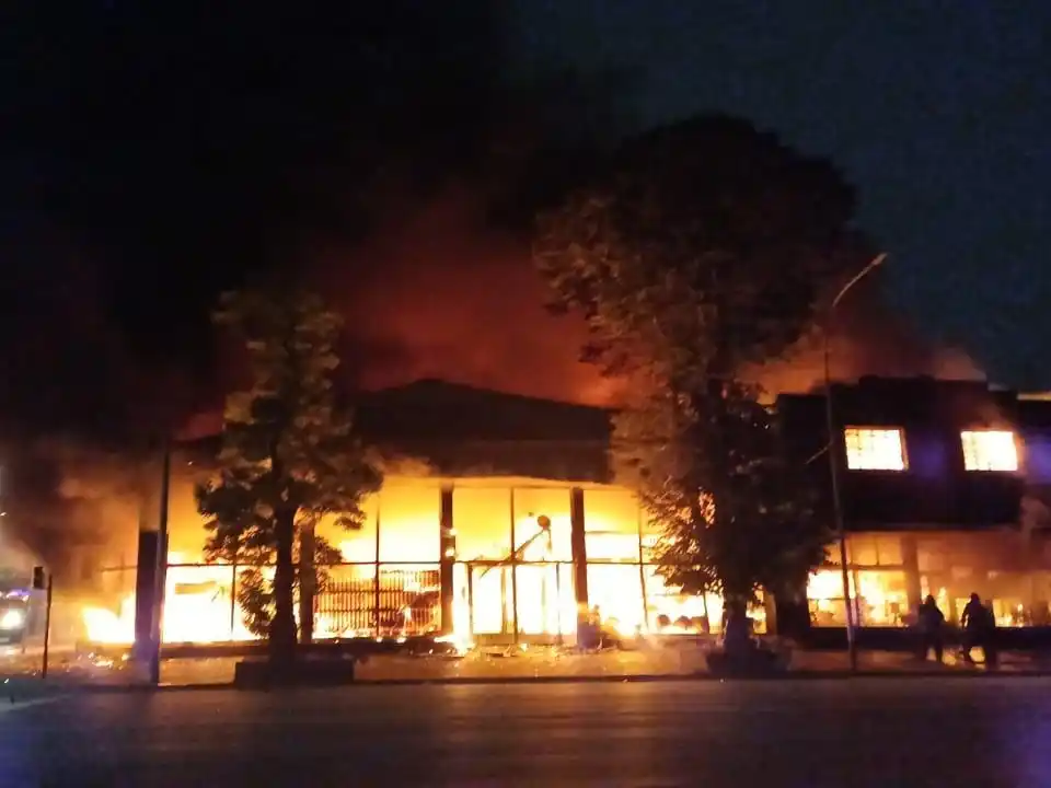 Incendio Mar del Plata