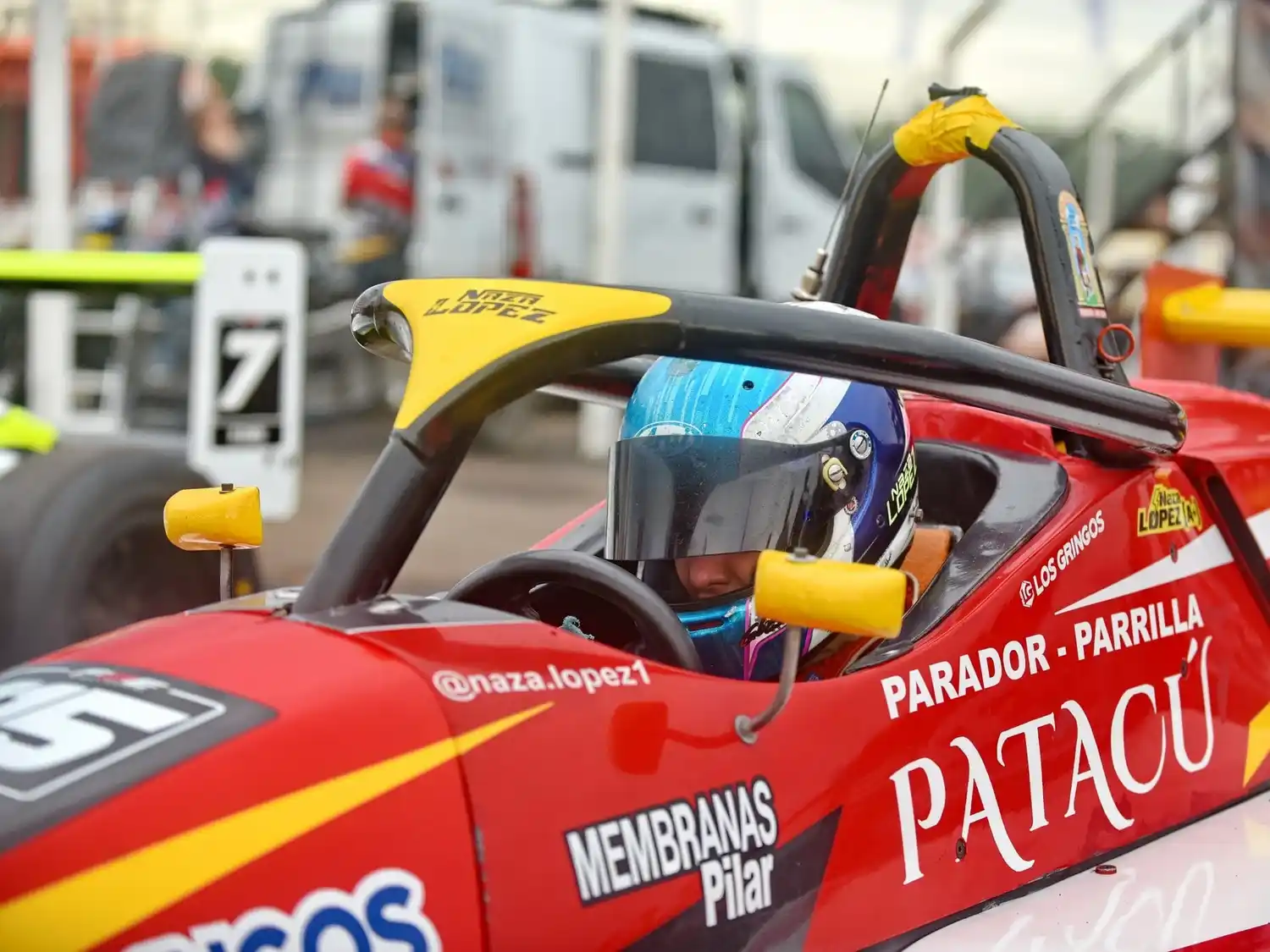 Nazareno López fue séptimo en la segunda final de la Fórmula 3 Metropolitana en La Plata