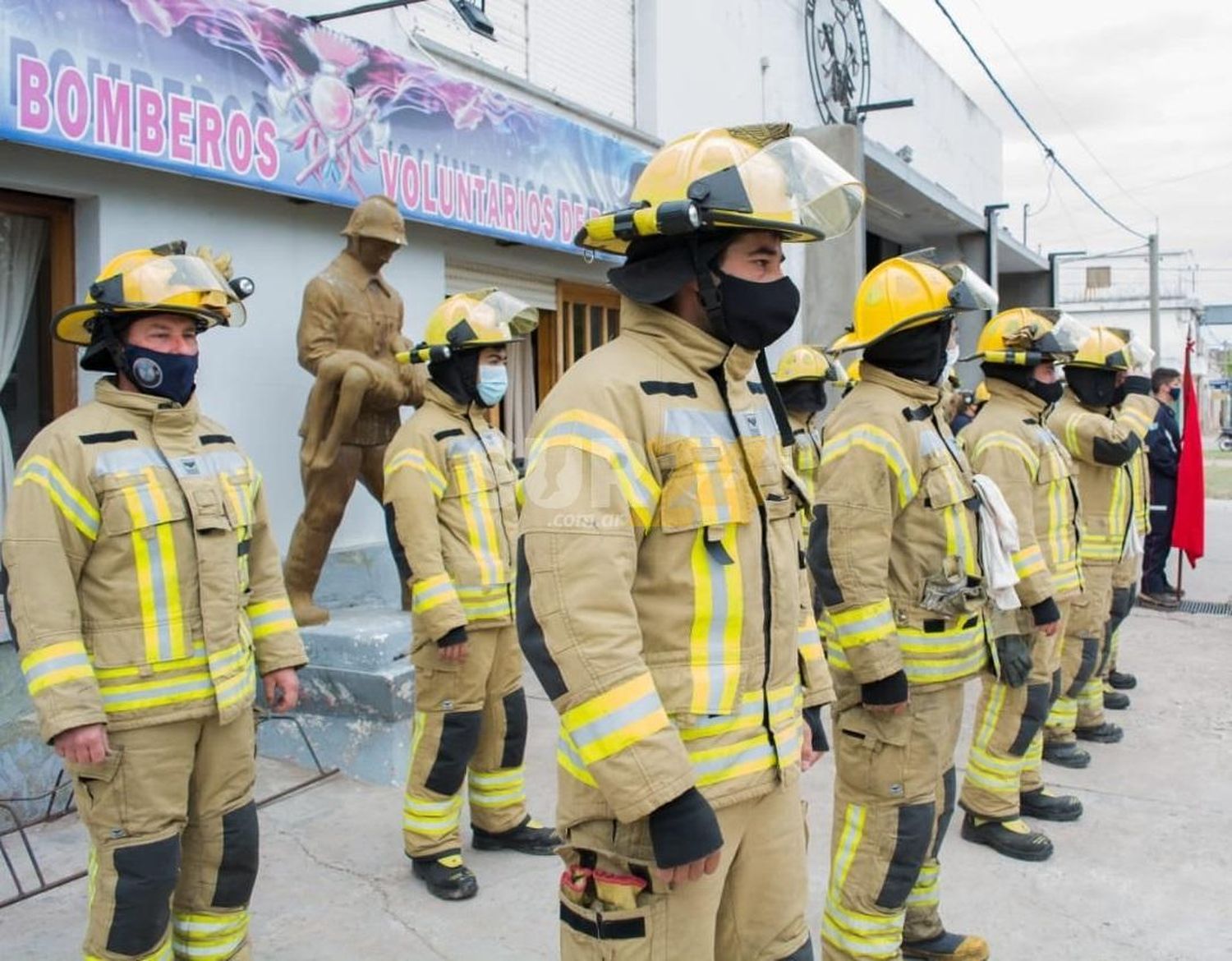 Bomberos de Rufino y una importante inversión para optimizar sus tareas